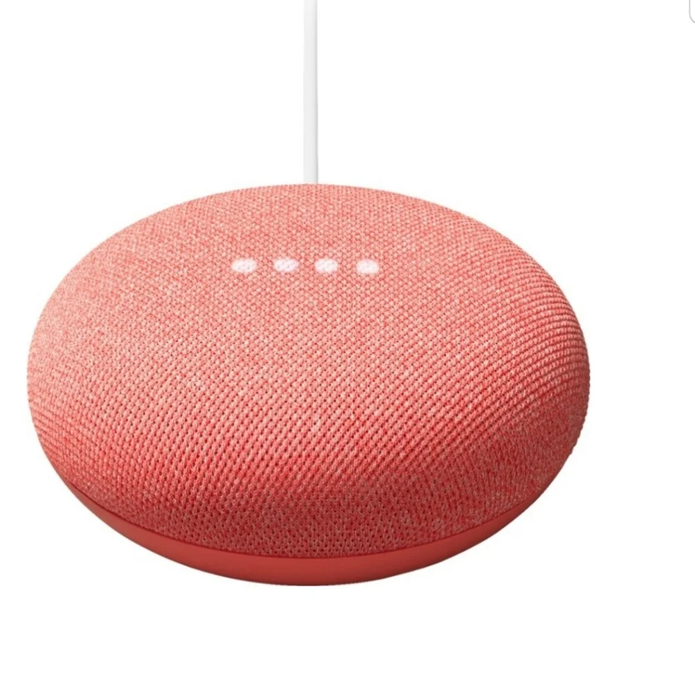 Google Home Nest Mini in Coral